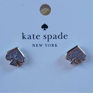 Kate Spade Silver New Earrings